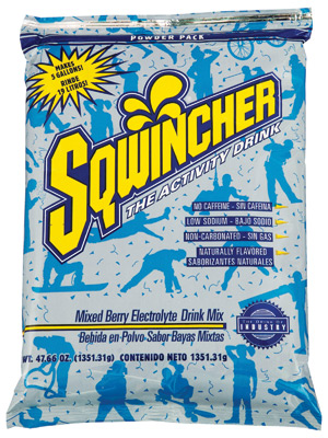 Sqwincher 47.66 Ounce Instant Powder Pack Mixed Berry Electrolyte Drink   Yie