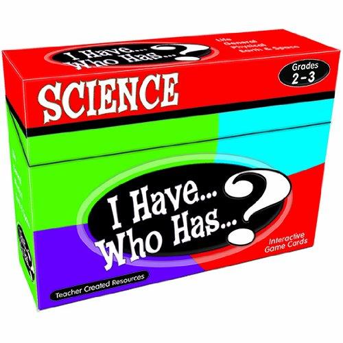 Teacher Created Resources I Have Who Has Science Card