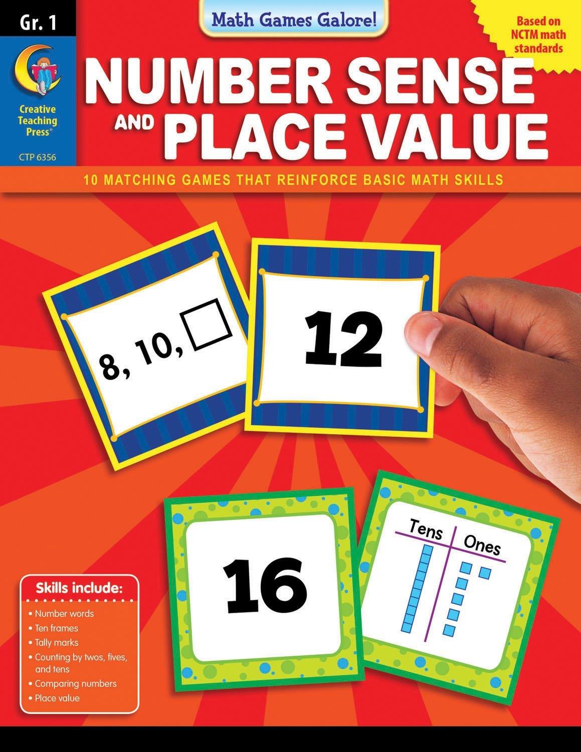 Math Games Galore: Number Sense and Place Value, Gr. 1