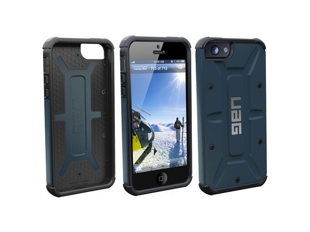 URBAN ARMOR GEAR   AERO Case f/Apple iPhone 5   Slate/Black