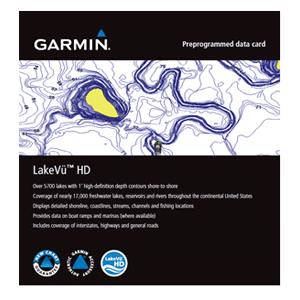 Garmin Us Lakevu Hd Microsd/Sd Charts For Gpsmap, Oregon, And