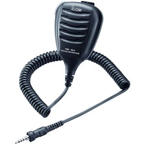 Icom HM 165 Speaker Mic w/Alligator Clip   Waterproof