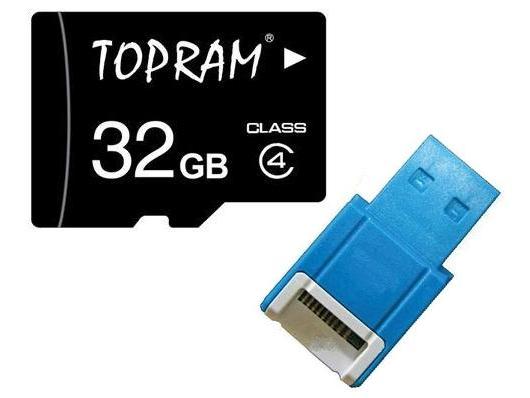 TOPRAM 16GB 16G microSD microSDHC micro SD Card Class 6