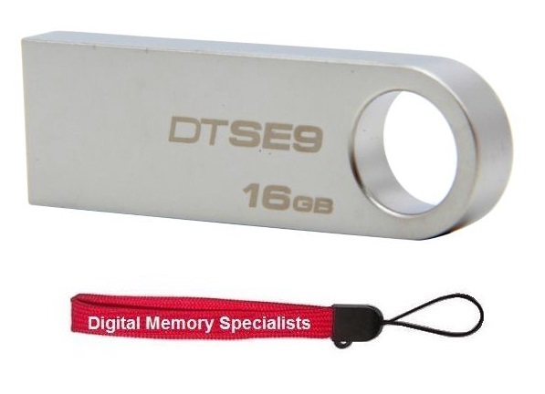 Kingston 8GB DataTraveler SE9 USB 2.0 Flash Drive (DTSE9H/8GBZ)