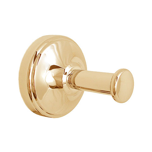 Cifial 495.545.605 Polished Brass Bathroom Robe Hook