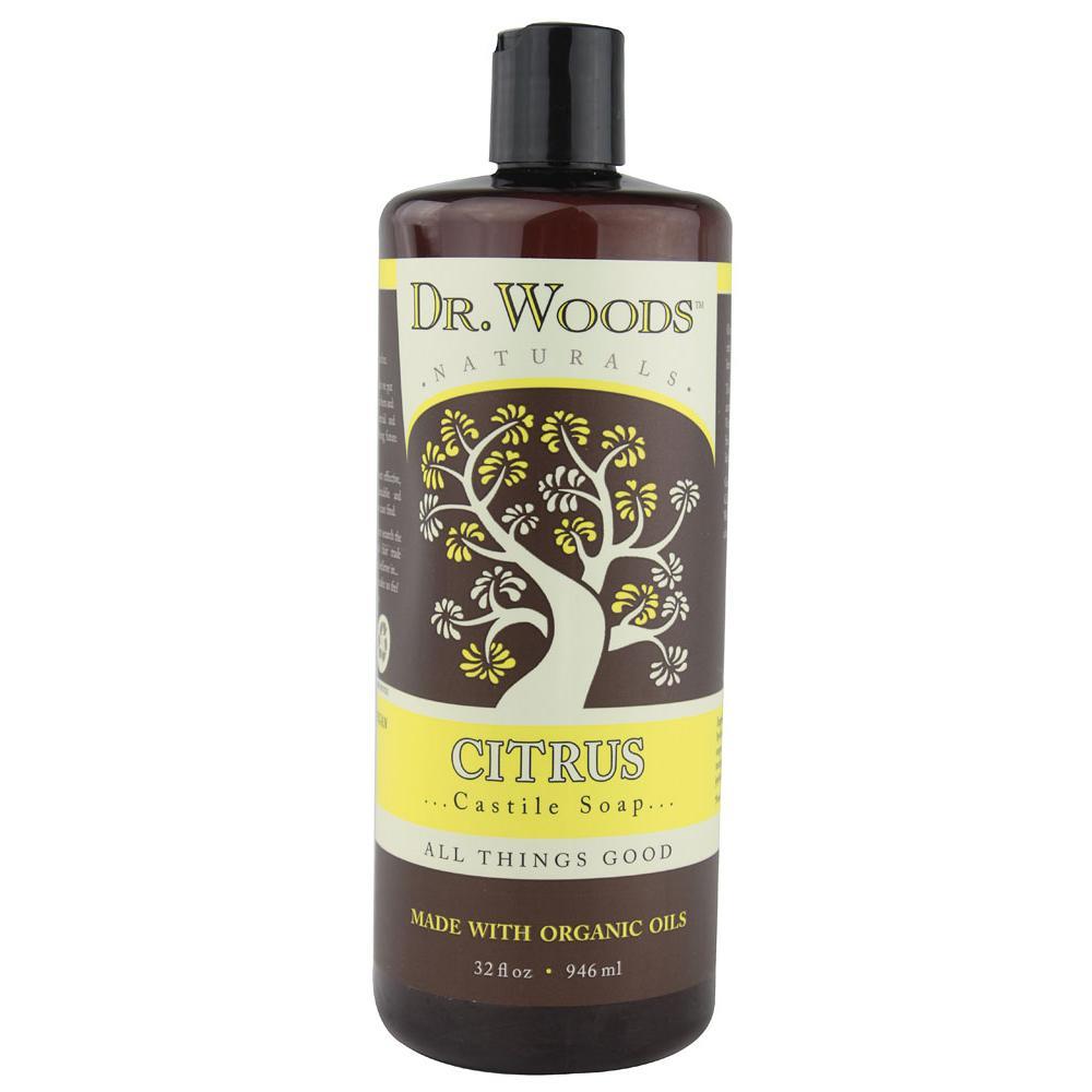 Dr. Woods Naturals Castile Liquid Soap Citrus 32 fl oz