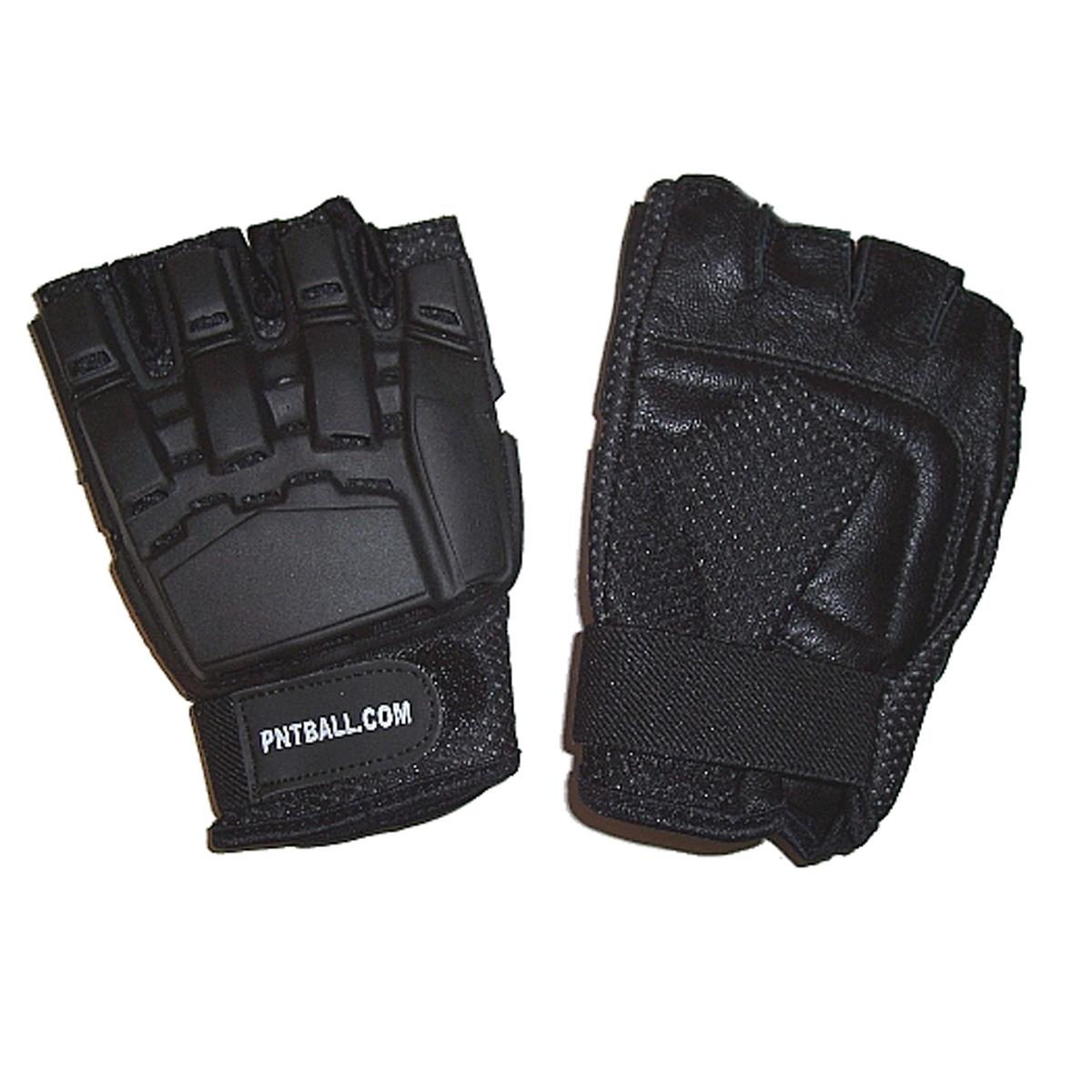 3Skull Half Finger Paintball Gloves   Medium