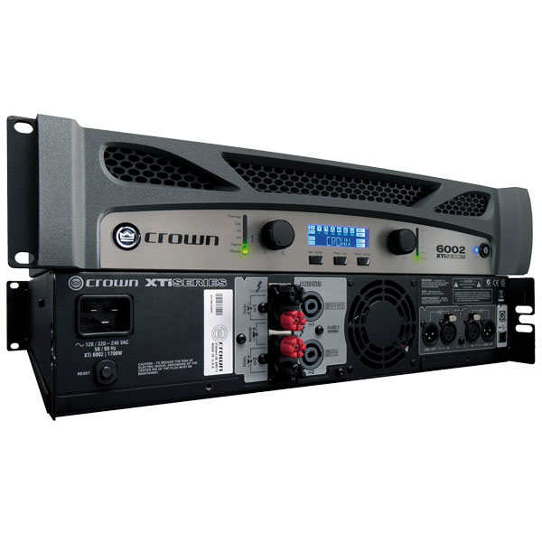 Crown XTI6002 Power Amplifier 1200W @ 8 Ohms