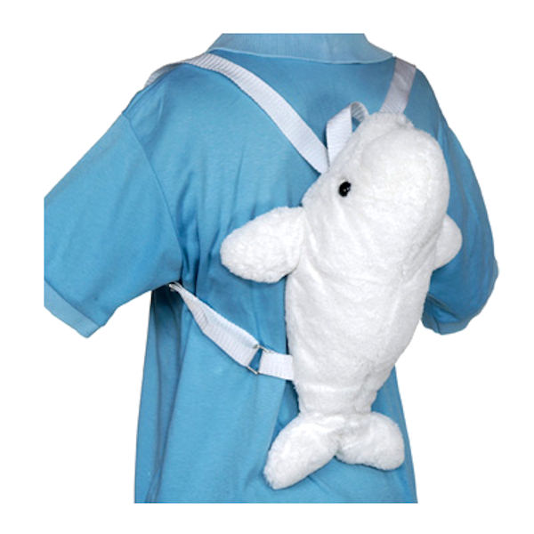 Beluga Whale Backpack 11" by Fiesta