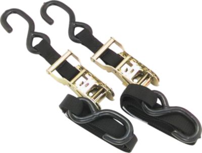 BikeMaster Ratchet Tiedowns 1" x 84" Black