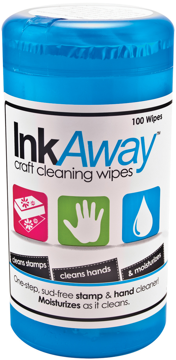 Ink Away Craft Cleaning Wipes 100/Container 