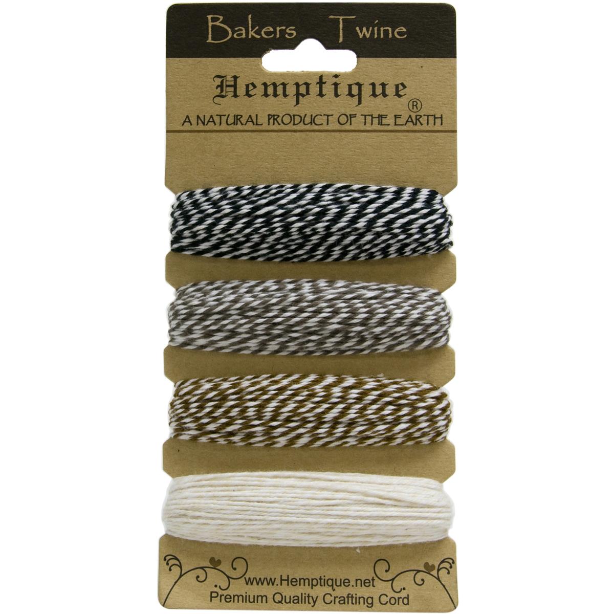 Hemptique Cotton Bakers Twine Card Set 2 Ply 410 Feet/Pkg Cappuccino