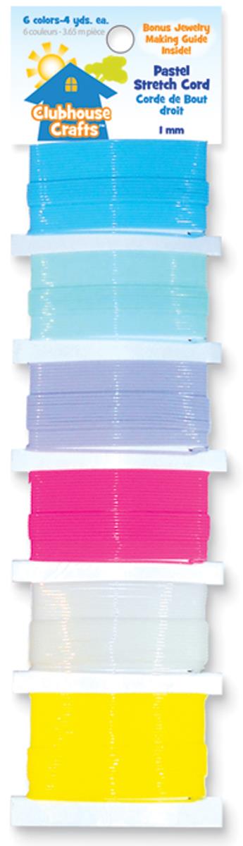 Clubhouse Crafts Stretch Cord Pastel