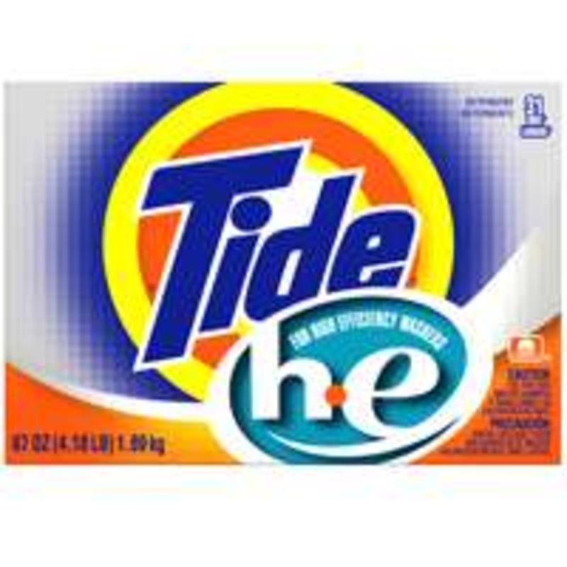 Tide Powder He 2.5 Lbs PROCTER & GAMBLE Laundry Detergents 84981 037000849810