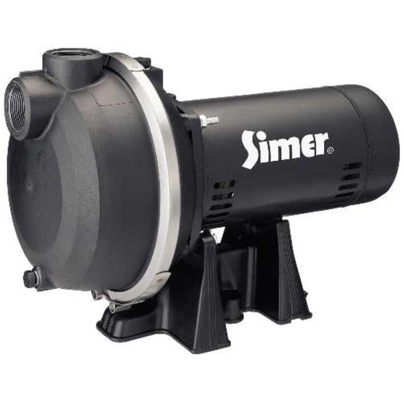 Simer Sprinkler Pump 1.5 Hp Pentair Pumps and Equipment 3415P 017561911690