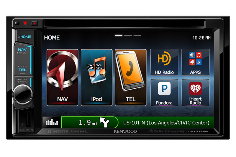 Kenwood DNX572BH 6.2" DVD Receiver w/ Navigation Bluetooth and HD Radio