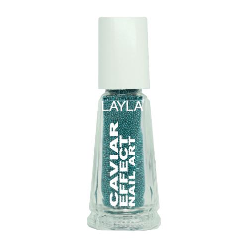 Layla Caviar Effect Nail Polish in BOLERO