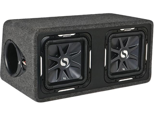 NEW KICKER 11DS12L72 DUAL 12" 3000W SUBWOOFER SUB BOX 3000 WATT