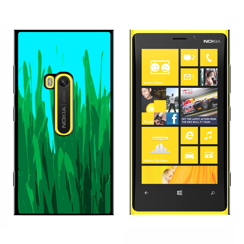 Through the Weeds   Cute Grass   Snap On Hard Protective Case for Nokia Lumia 920