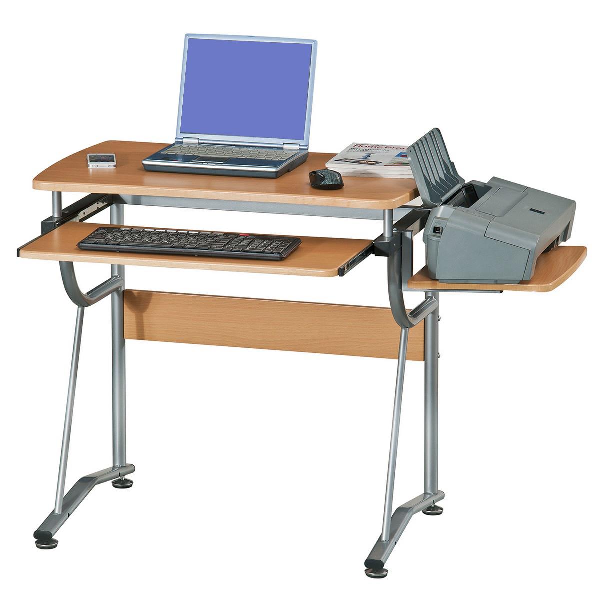 Ergonomic Compact Computer Desk Workstation Cherry