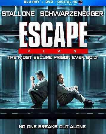 Escape Plan (DVD + UV Digital Copy + Blu Ray) Arnold Schwarzenegger, Sylvester Stallone, Jim Caviezel, Sam Neill, Vincent D'Onofrio