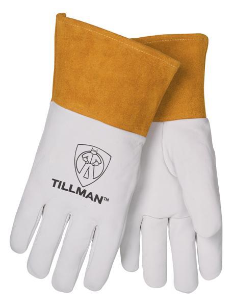 Tillman 24D Top Grain Kidskin 2" Cuff TIG Welding Gloves, X Large