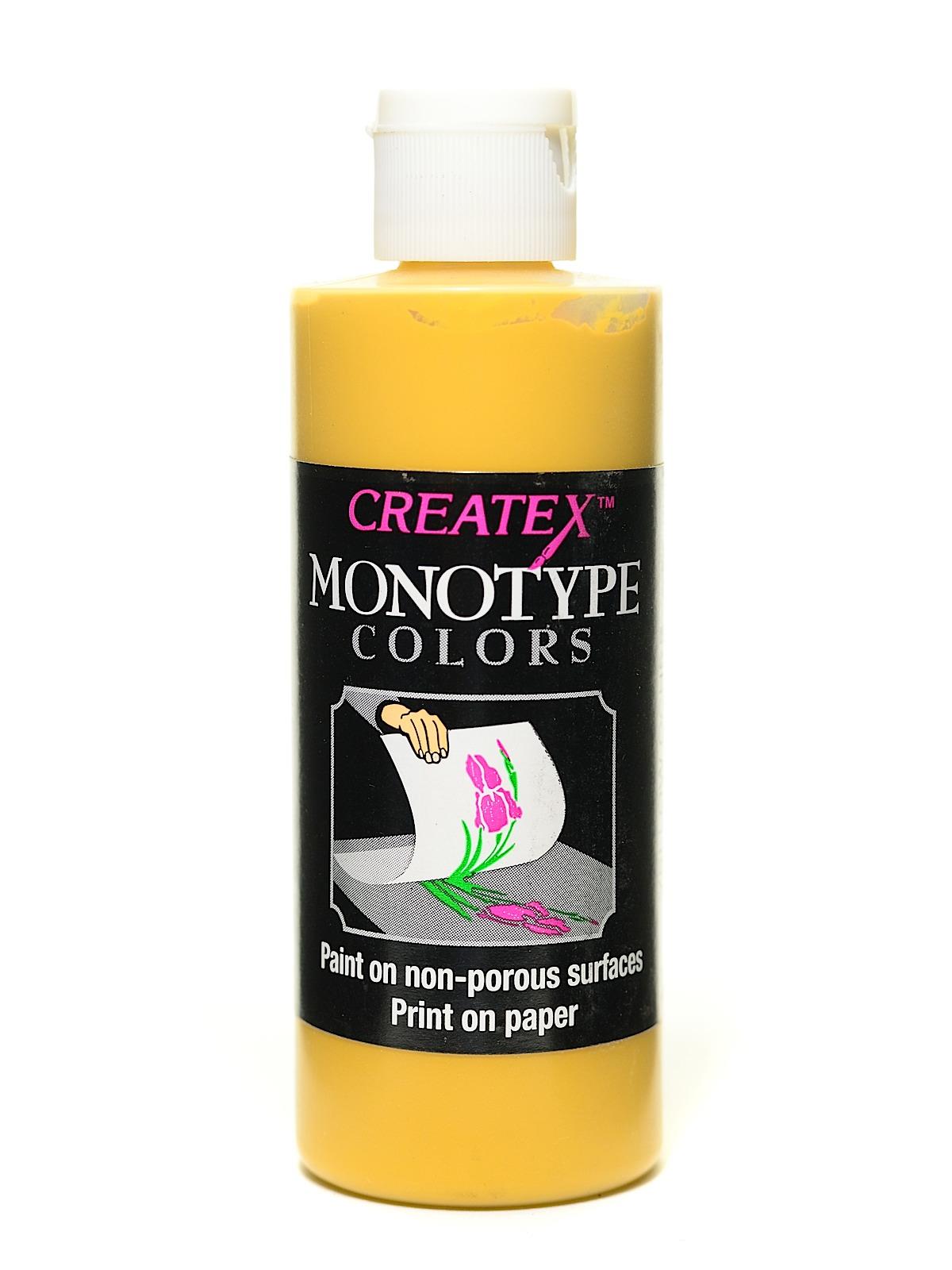 Createx Monotype Colors primary yellow 4 oz.