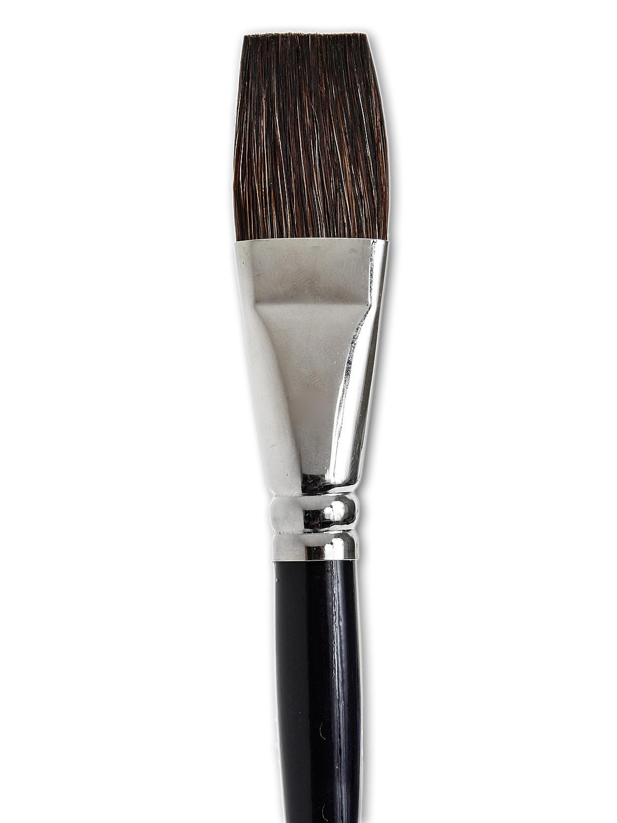 Winsor & Newton Series 631 One Stroke Dark Ox Hair Brushes 1/2 in.