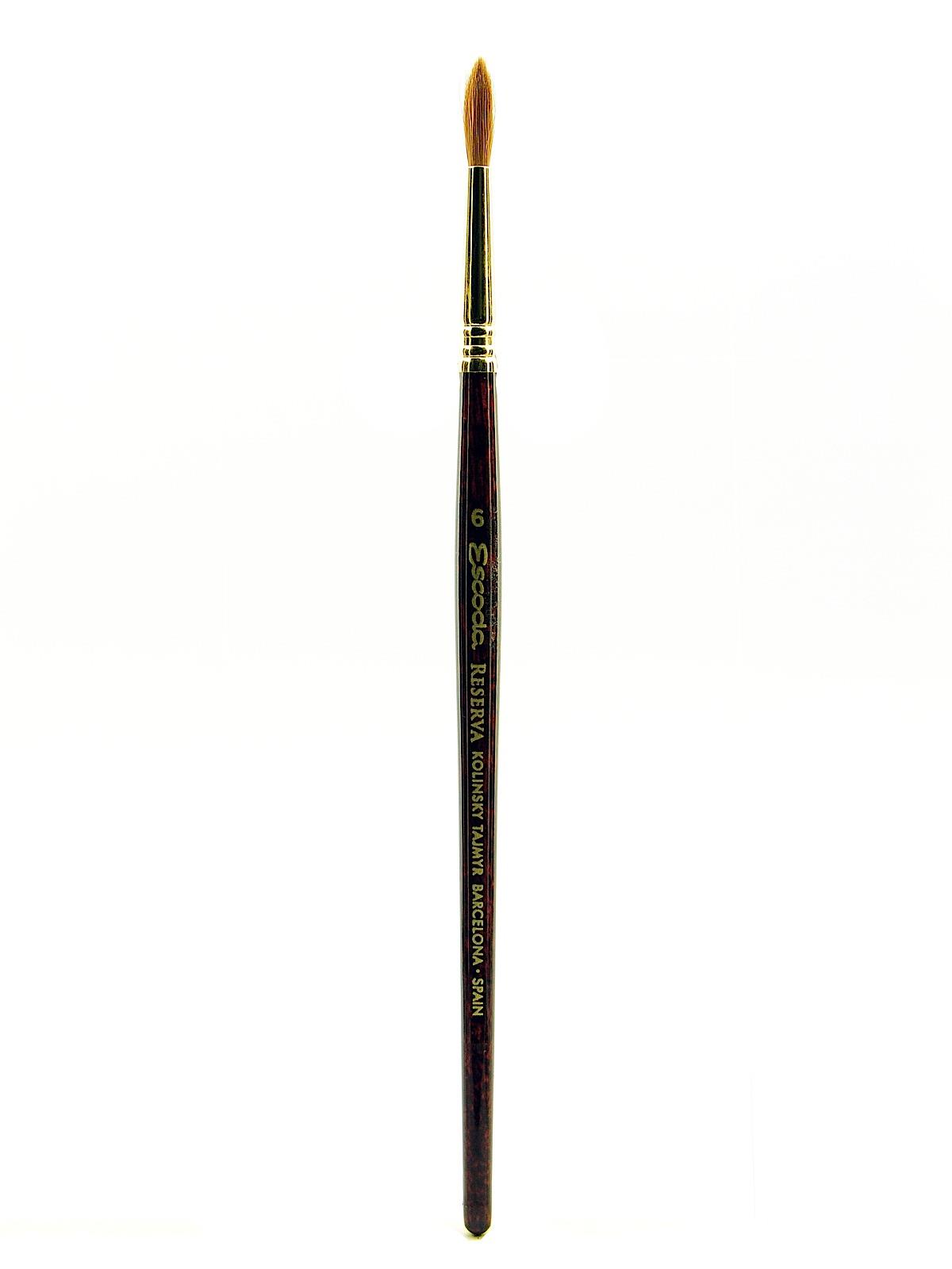 Escoda Series 1212 Tajmyr Kolinsky Sable Brushes 5/0 round