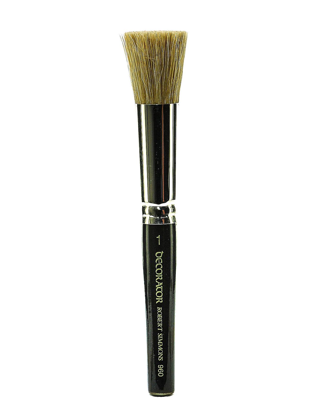 Robert Simmons Series 960 Decorator Stencil Brush 1 1/4 in.