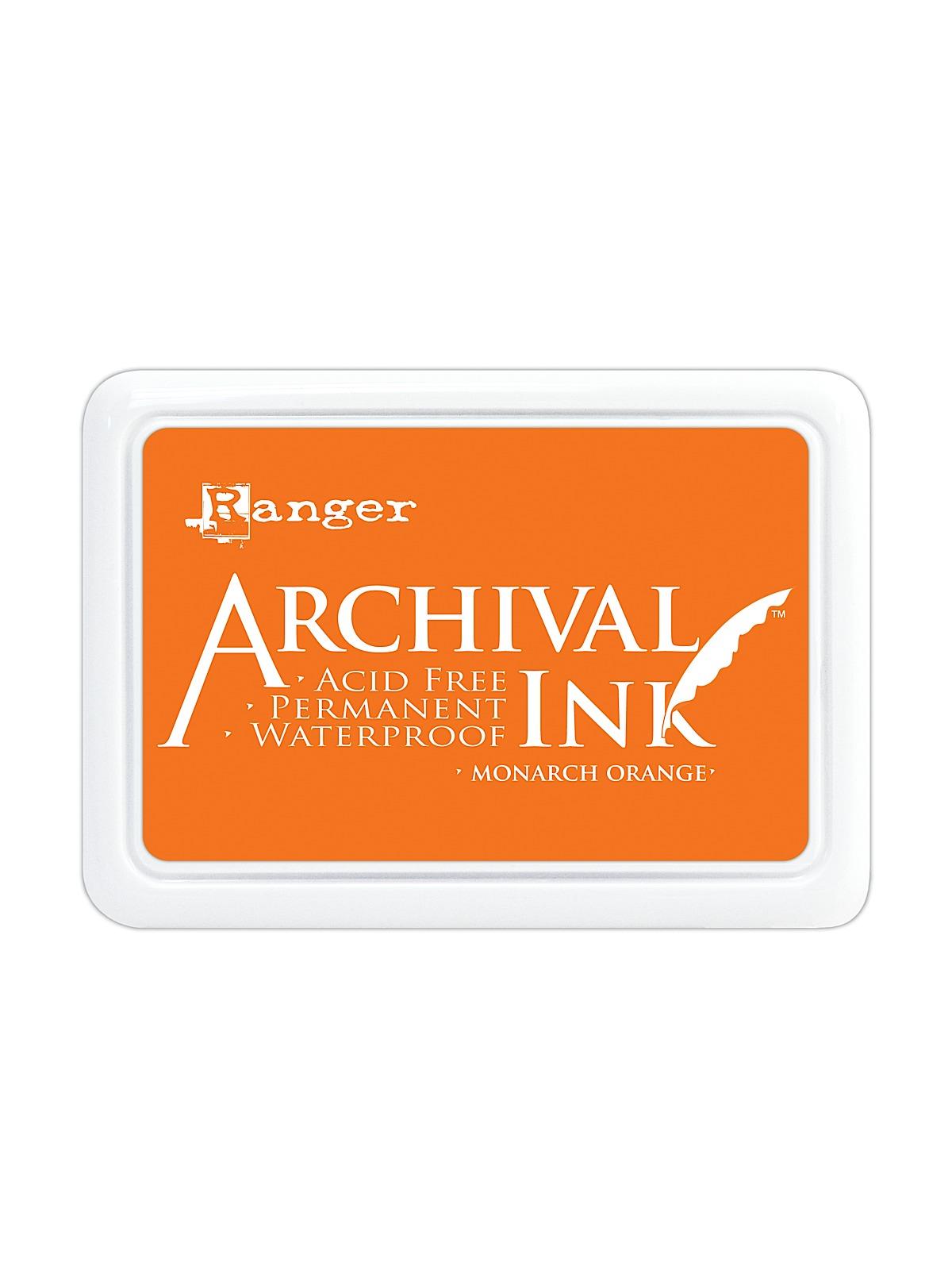 Ranger Archival Ink sienna 2 1/2 in. x 3 3/4 in. pad [Pack of 3]