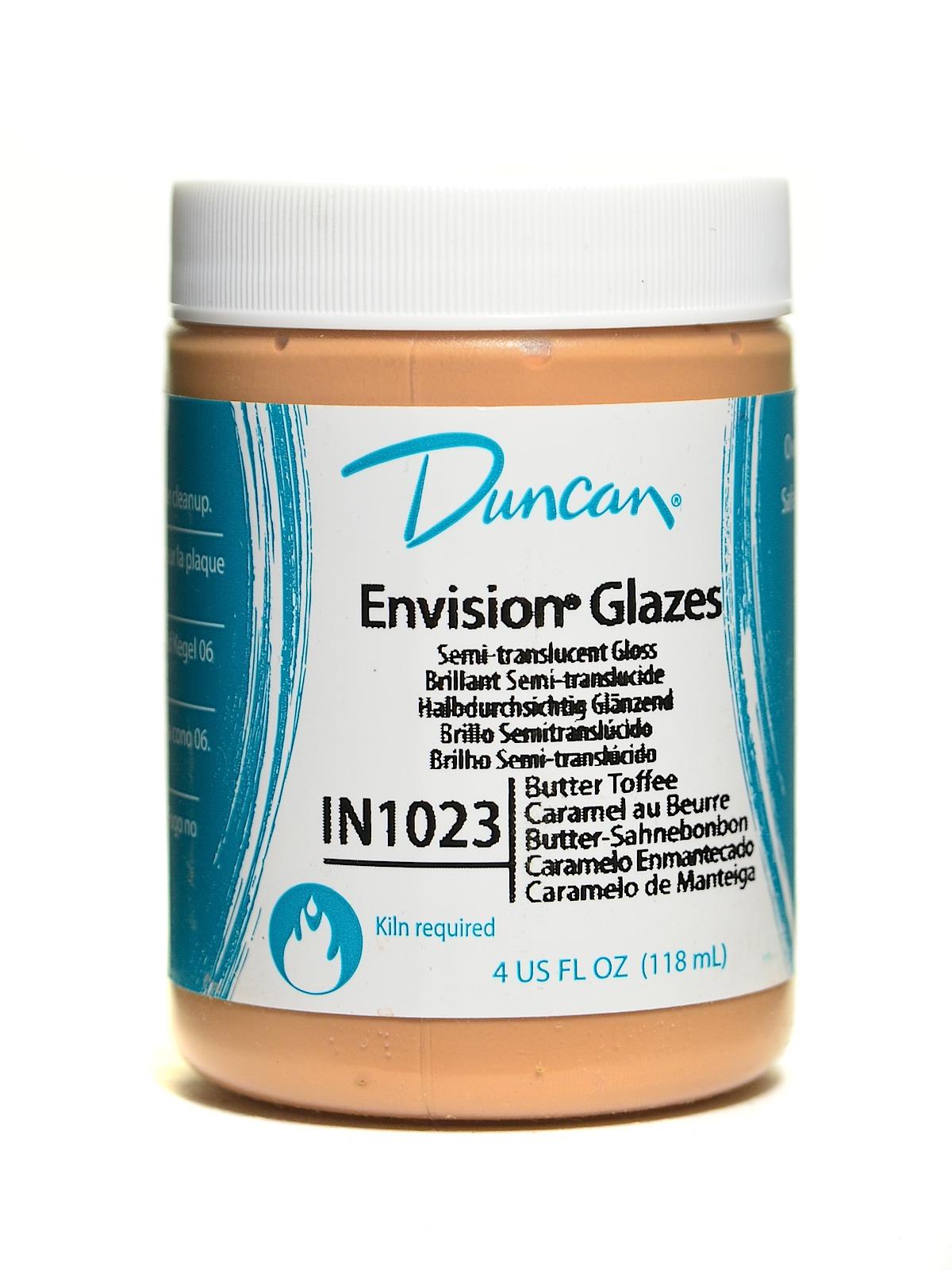 Duncan Toys Envision Glazes butter toffee translucent 4 oz.