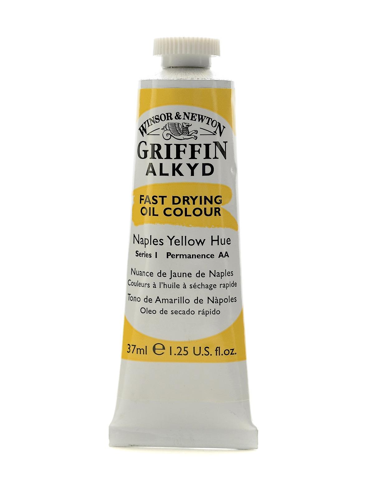 Winsor & Newton Griffin Alkyd Oil Colours Winsor red 37 ml 726 [Pack of 3]