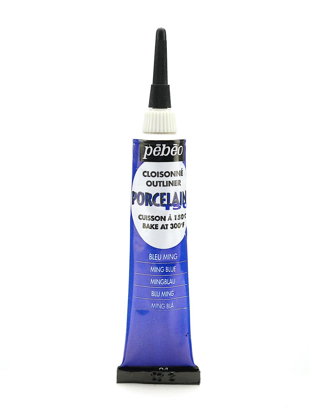 Pebeo Porcelaine 150 China Paint Outliners tourmaline red 20 ml