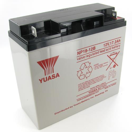 Yuasa NP18 12B 12V/17.2AH SLA Battery NB Terminal