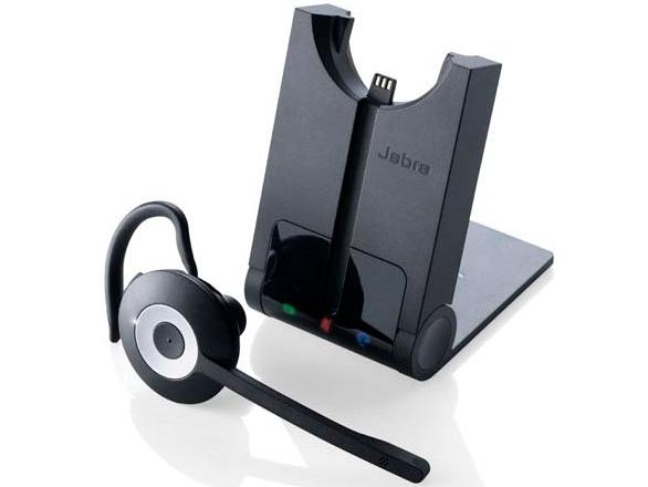 Jabra PRO 930 UC DECT 6.0 3 In 1 Single Earpiece Headset W/ Noise Canceling Microphone