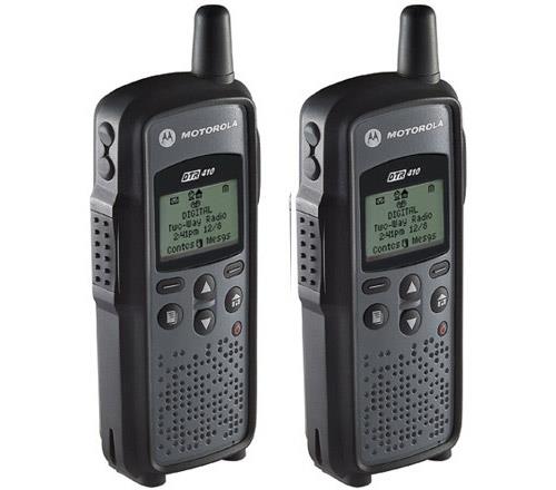 Motorola DTR 410 (2 Pack) Digital 2 Way Radio