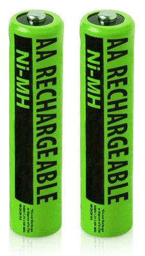 VTech Replacement NiMH AA Rechargeable Batteries (2 Pack)