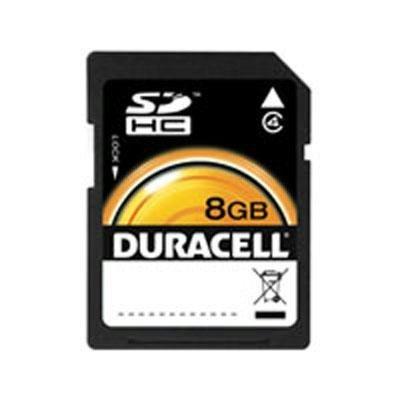 DURACELL DEMDUSD8192RB Duracell 8 GB Class 4 Secure Digital Card