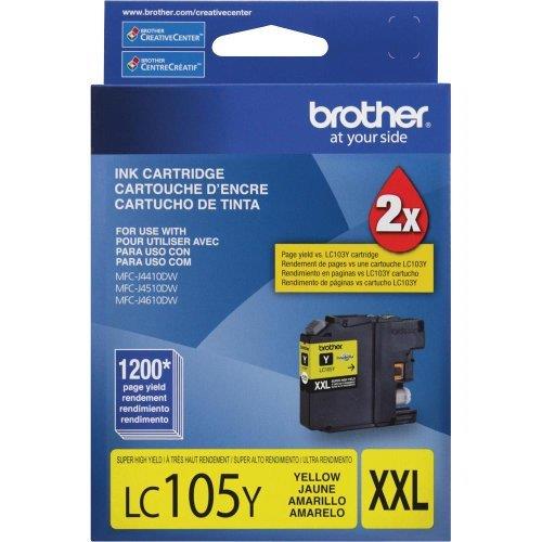 Brother LC105YY Brother Printer LC105Y Super High Yield Cartridge Ink