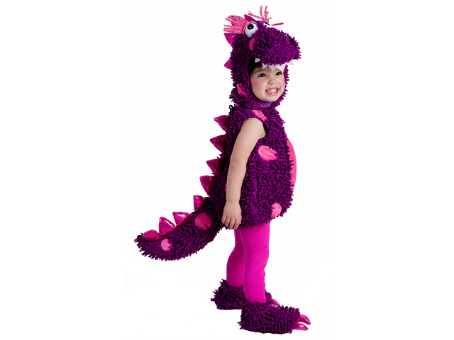 Infant Baby Girls Purple Dragon Halloween Costume