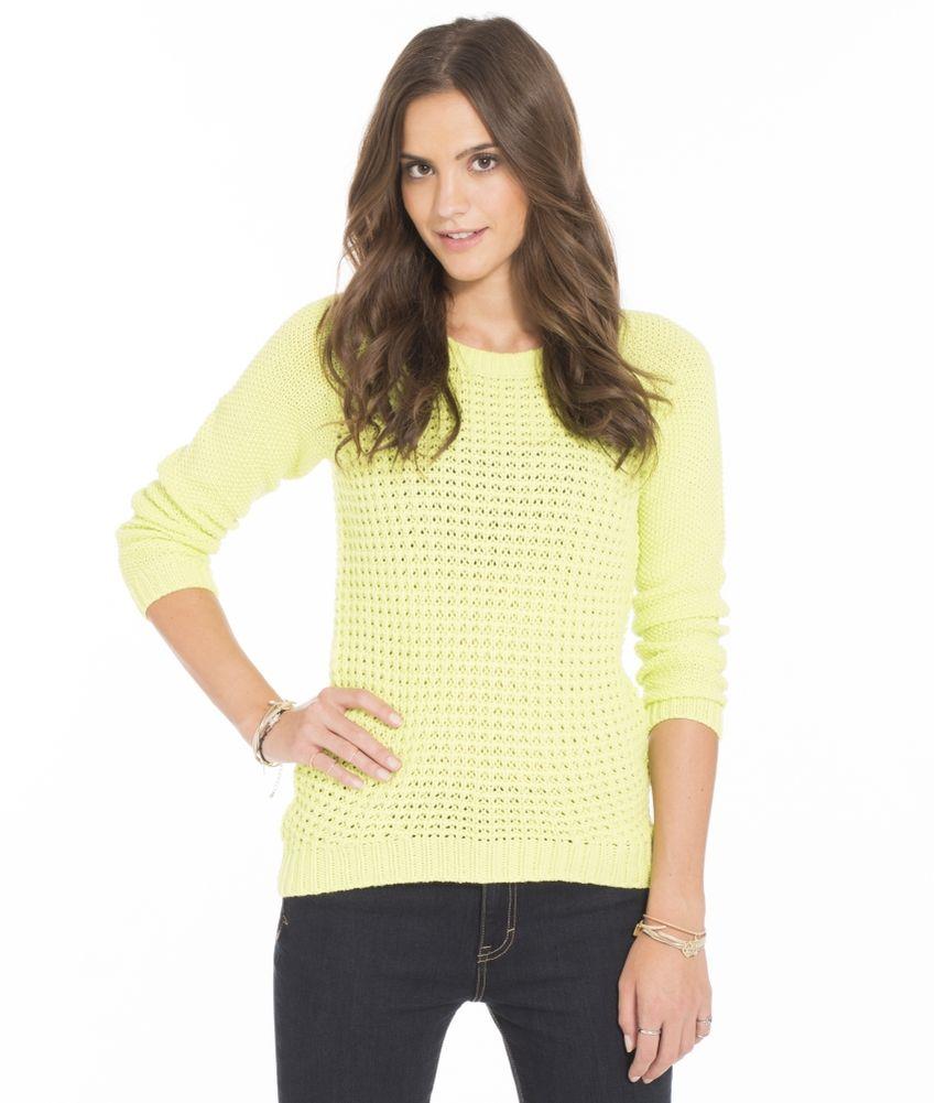 Aeropostale Womens Mulit Knit Sweater 312 XS