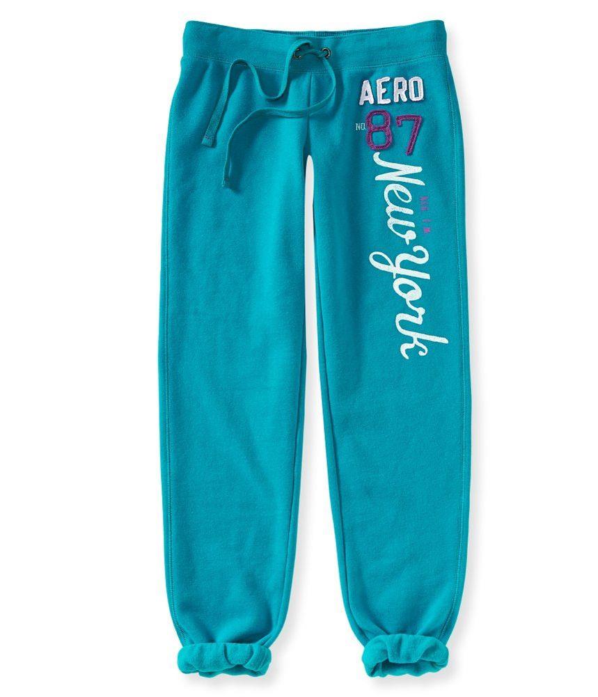 Aeropostale Womens Heritage Cinch Athletic Sweatpants 160 XS/32