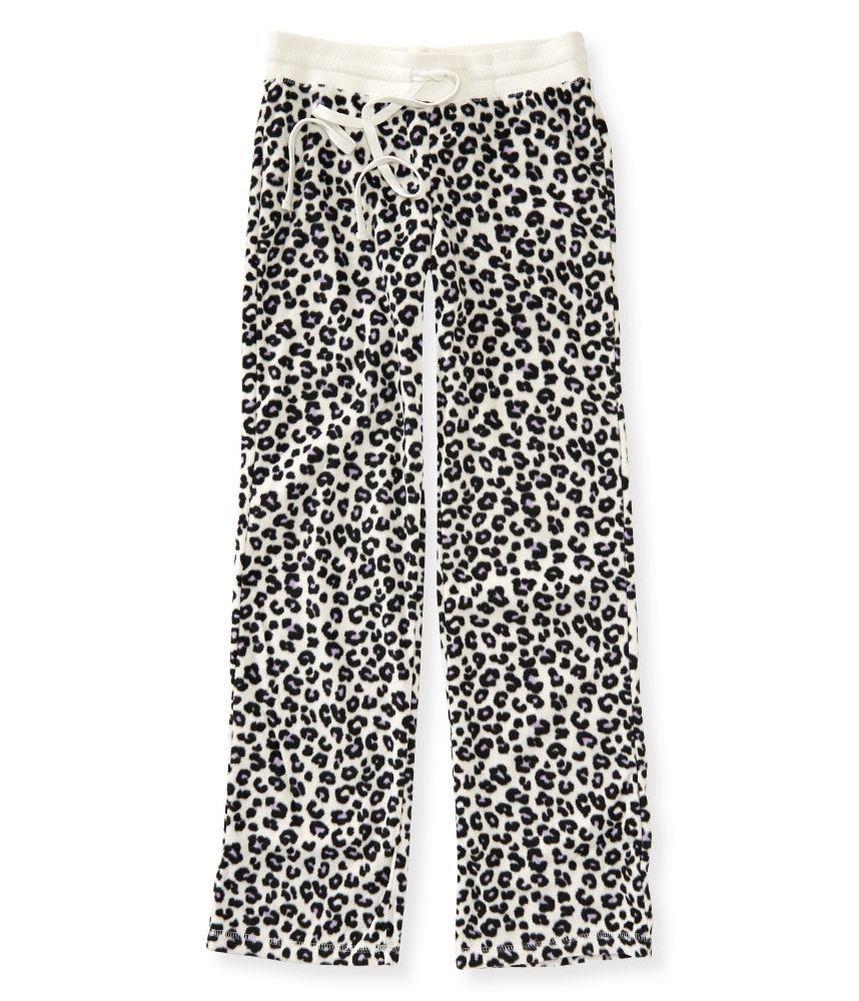 Aeropostale Womens Animal Fleece Pajama Lounge Pants 497 XL/30