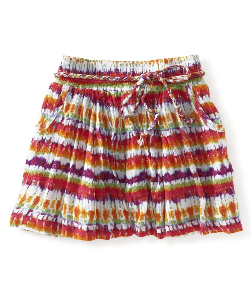 Aeropostale Womens Tye Dye Print Mini Skirt 901 S