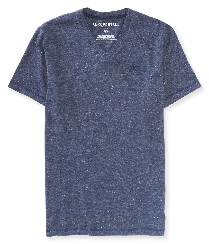 Aeropostale Mens Specked A87 Embellished T Shirt 041 XS