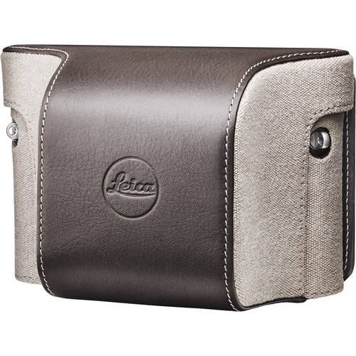 Leica Ever Ready Case Country for X (Typ 113) Digital Camera (Canvas/Leather, Taupe) 18832