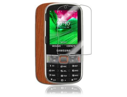 Skinomi Light Wood Full Body Skin+Screen Protector Cover for Samsung Montage