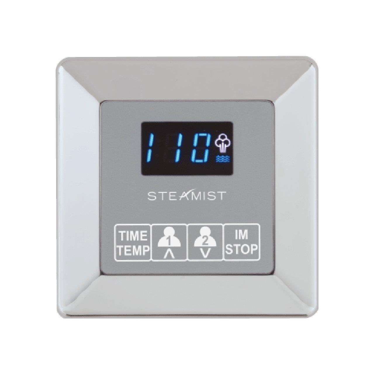 Steamist TSC 250 PC Total Sense Digital Control, Chrome