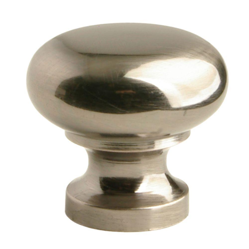 Giagni KB 6BR 8 50 1 1/4 in. Round Knob in Pewter (50 Pack)